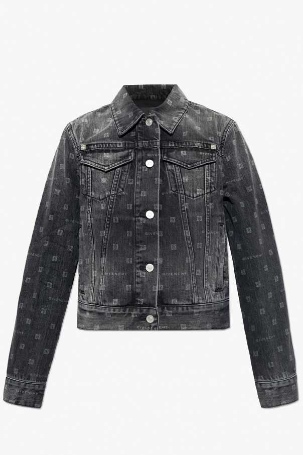 Givenchy grey white Black Denim jacket Givenchy Biname fmedShops Canada